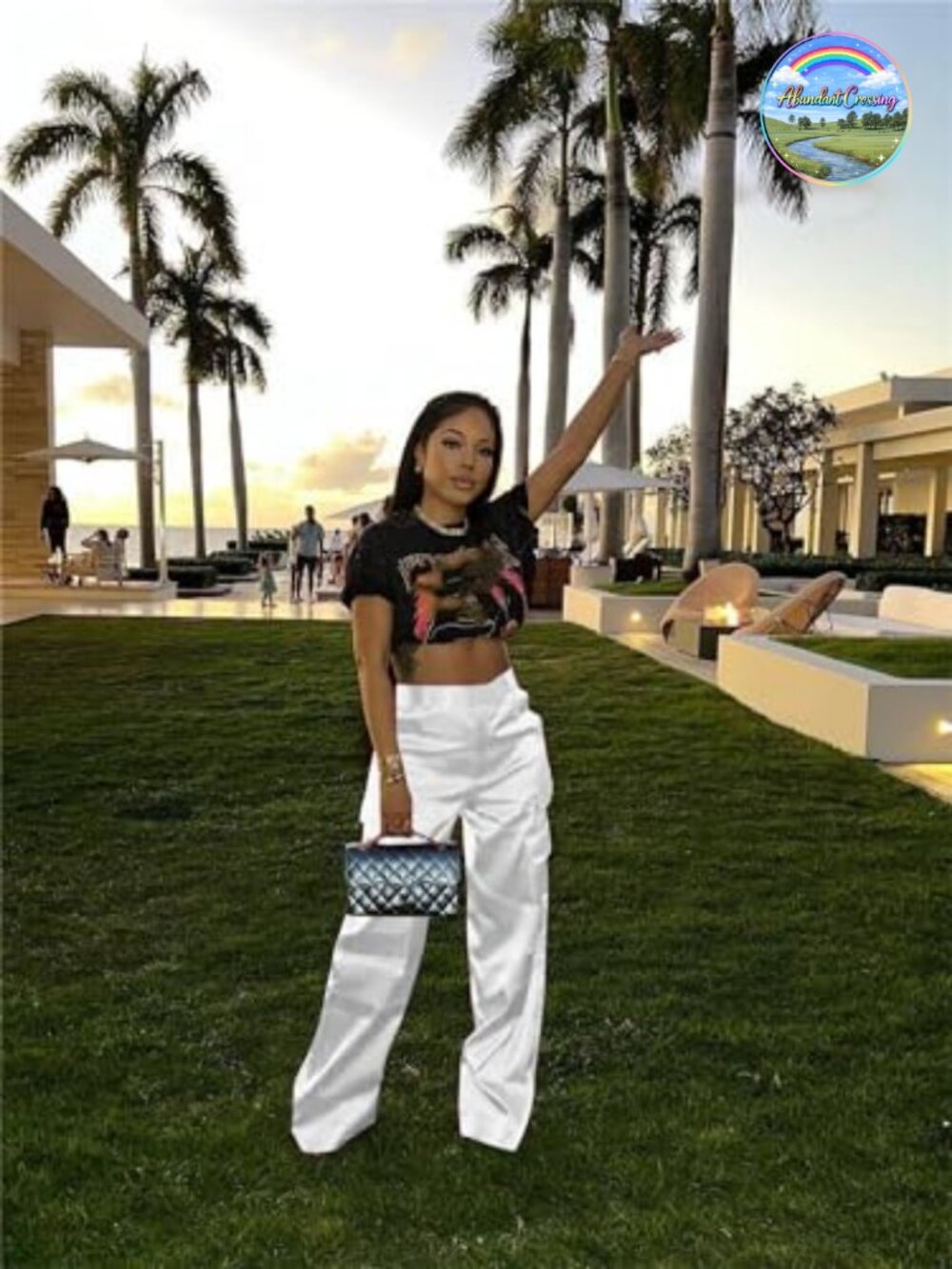 Satin Wide Leg Cargo Pants Women High Waisted Dressy Utility Pants